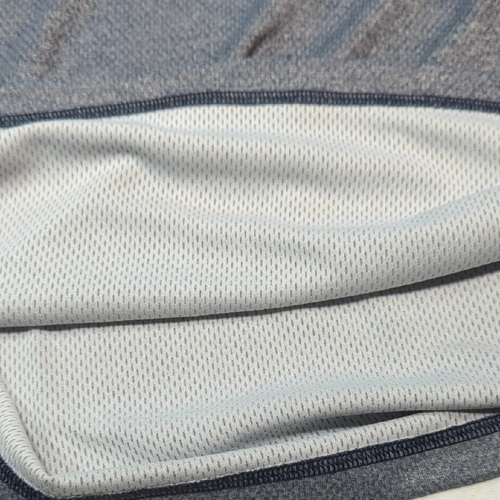 Adidas Men's Heathered Gray Polo Shirt